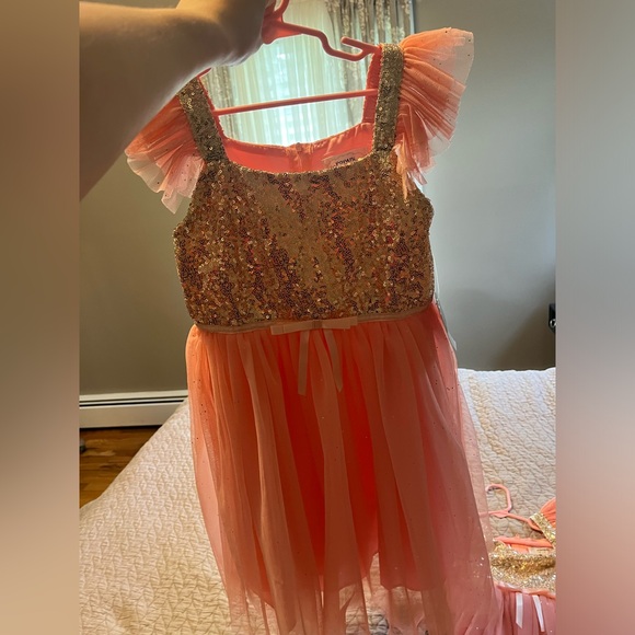 Popatu little girls sequin dress . Size 8 - Picture 4 of 16